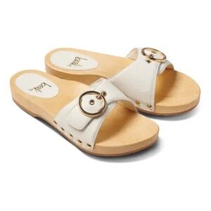 Anthropologie Beek Woodstar Slide Clogs